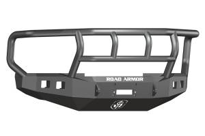 Road Armor Stealth Winch Front Bumper,  Titan II Guard - 608R2B