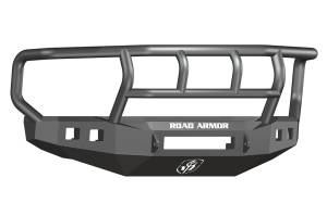 Road Armor Stealth Non-Winch Front Bumper,  Titan II Guard - 608R2B-NW