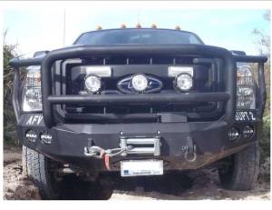 Road Armor - Road Armor Stealth Winch Front Bumper,  Lonestar Guard - 61105B - Image 7