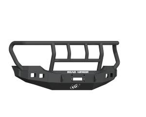 Road Armor Stealth Winch Front Bumper,  Titan II Guard - 6114R2B