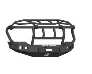 Road Armor Stealth Winch Front Bumper,  Intimidator Guard - 6114R3B