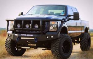 Road Armor - Road Armor Stealth Non-Winch Front Bumper,  Titan II Guard - 611R2B-NW - Image 17