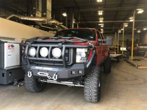 Road Armor - Road Armor Stealth Winch Front Bumper,  Intimidator Guard - 611R3B - Image 2