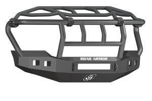 Road Armor Stealth Non-Winch Front Bumper,  Intimidator Guard - 611R3B-NW