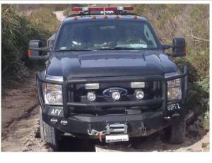 Road Armor - Road Armor Stealth Winch Front Bumper,  Lonestar Guard - 611R5B - Image 2