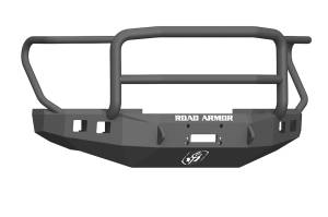 Road Armor Stealth Winch Front Bumper,  Lonestar Guard - 617F5B