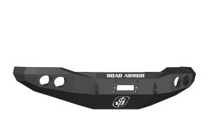 Road Armor Stealth Winch Front Bumper,  Round Holes - 66000B