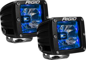 Rigid Industries - RIGID Radiance Pod With Blue Backlight,  Surface Mount - 20201 - Image 1