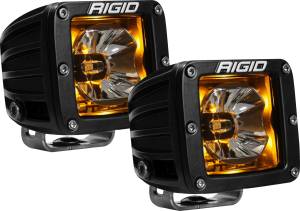 Rigid Industries - RIGID Radiance Pod With Amber Backlight,  Surface Mount - 20204 - Image 1