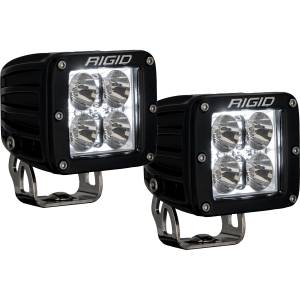 Rigid Industries - RIGID Radiance lighting family just got better with RBGW Pod Lights. A compact cube with the ability to toggle between eight available backlight options. Radiance+RBGW takes the customization of your vehicle to the next level. - 202053 - Image 1