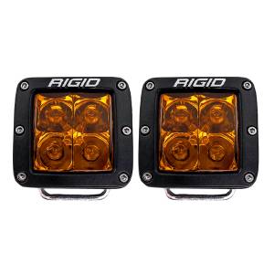 Rigid Industries - Rigid Industries D-Series® Pro Spot Light,  w/ Pro Amber Lens - 20252 - Image 1