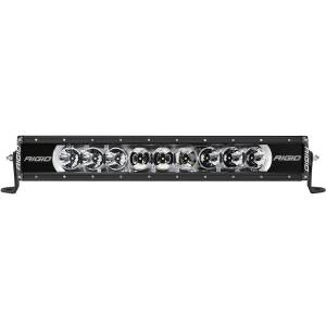 Rigid Industries The stylish versatility of the RIGID Radiance lighting family just got better with Radiance+RBGW Light Bars. These bars are featured packed and provide the user with the ability to toggle between eight available backlight options. - 22005