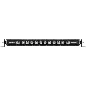 RIGID Radiance Plus SR-Series Single Row LED Light Bar With 8 Backlight Options: Red,  Green - 220603