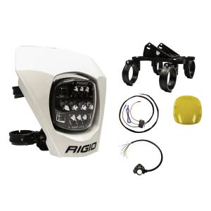 RIGID Adapt XE Extreme Enduro Ready To Ride Moto Kit,  Includes LED Light With 3 Lighting Zones And GPS Module - 300417
