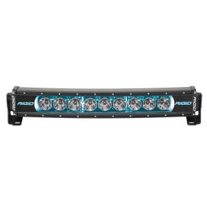 Rigid Industries - Rigid Industries The stylish versatility of the RIGID Radiance lighting family just got better with Radiance+Curved RBGW Light Bars. These bars are featured packed and provide the user with the ability to toggle between eight available backlight options. - Image 5