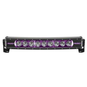 Rigid Industries - Rigid Industries The stylish versatility of the RIGID Radiance lighting family just got better with Radiance+Curved RBGW Light Bars. These bars are featured packed and provide the user with the ability to toggle between eight available backlight options. - Image 6