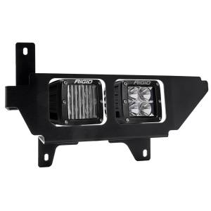 Rigid Industries - RIGID s 2021+Ford F-150 Fog Kit is designed to replace the OEM fog lights in the 2021+Ford F-150 with a pair of D-Series SAE Pro lights and a pair of D-Series Spot lights. The kit provides everything you need to install and connect RIGID - 46740 - Image 1