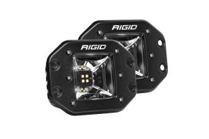 Rigid Industries RADIANCE SCENE WHITE BACKLIGHT FLUSH MOUNT PAIR - 68210
