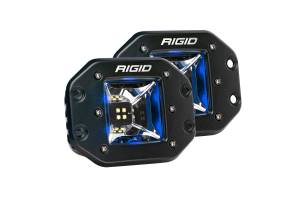 Rigid Industries RADIANCE SCENE BLUE BACKLIGHT FLUSH MOUNT PAIR - 68211