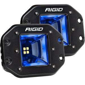 Rigid Industries - Rigid Industries Radiance+RBGW flush-mounted Pod Scene Light provides a flush mount option for an already epic light. With the ability to toggle between eight backlight options this light is feature-packed and delivers a stylish approach to scene lighting - Image 5