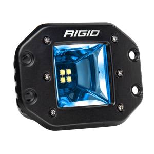 Rigid Industries - Rigid Industries Radiance+RBGW flush-mounted Pod Scene Light provides a flush mount option for an already epic light. With the ability to toggle between eight backlight options this light is feature-packed and delivers a stylish approach to scene lighting - Image 8