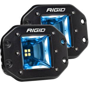 Rigid Industries - Rigid Industries Radiance+RBGW flush-mounted Pod Scene Light provides a flush mount option for an already epic light. With the ability to toggle between eight backlight options this light is feature-packed and delivers a stylish approach to scene lighting - Image 9