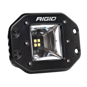 Rigid Industries - Rigid Industries Radiance+RBGW flush-mounted Pod Scene Light provides a flush mount option for an already epic light. With the ability to toggle between eight backlight options this light is feature-packed and delivers a stylish approach to scene lighting - Image 14