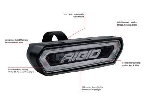 Rigid Industries - RIGID Chase,  Rear Facing 5 Mode LED Light - 90122 - Image 2