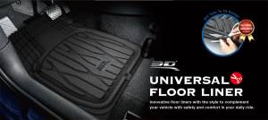 3D MAXpider - 3D MAXpider Universal KAGU Floor Mat,  777-1 - 2099L-09-FR4 - Image 2