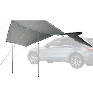 3D MAXpider - 3D MAXpider Roof Top Side Awning,  2 Retractable Poles - 6111 - Image 5