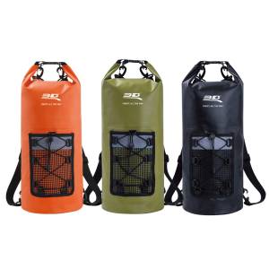 3D MAXpider - 3D MAXpider Roll-Top Dry Bag Backpack,  Orange - 6117-21 - Image 3