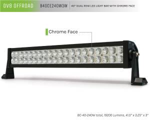 DV8 Offroad - DV8 Offroad LED Light Bar,  40 in. - B40CE240W3W - Image 1