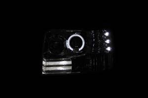 Anzo USA - Anzo USA Projector Headlight Set w/Halo,  Clear Lens - 111183 - Image 2