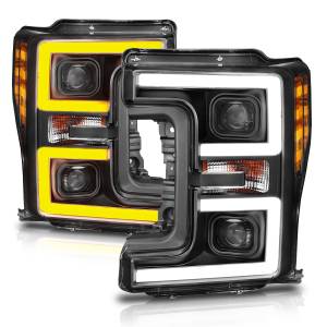 Anzo USA - Anzo USA Projector Headlight Set,  w/Plank Style Switchback - 111388 - Image 3