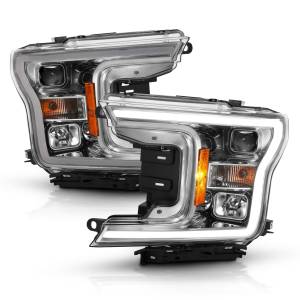 Anzo USA - Anzo USA Projector Headlight Set w/Halo,  w/Plank Style - 111468 - Image 3