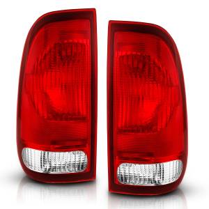 Anzo USA - Anzo USA Tail Light Assembly,  Red/Clear Lens - 311307 - Image 2