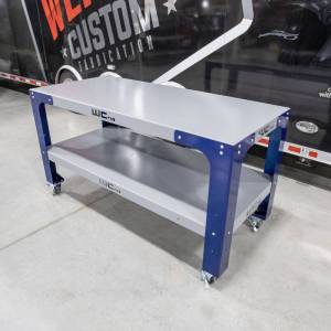 Wehrli Custom Fabrication - Wehrli Custom Fabrication 32 in. x 72 in. Modular Steel Work Bench - WCF25-3272-120 - Image 14