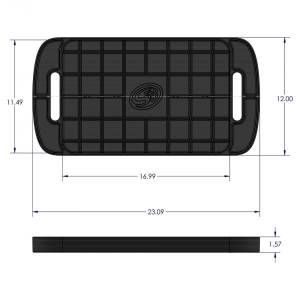 S&B - S&B Tool Tray Silicone Large Color Charcoal - 80-1004L - Image 2
