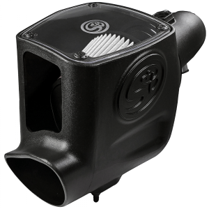 S&B - S&B Cold Air Intake For 08-10 Ford F250 F350 V8-6.4L Powerstroke Dry Extendable White - 75-5105D - Image 10