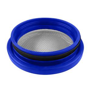S&B - S&B Turbo Screen 6.0 Inch Blue Stainless Steel Mesh W/Stainless Steel Clamp - 77-3011 - Image 2