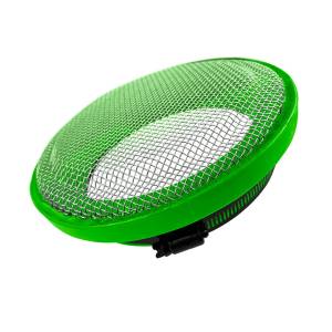 S&B - S&B Turbo Screen 6.0 Inch Lime Green Stainless Steel Mesh W/Stainless Steel Clamp - 77-3008 - Image 3