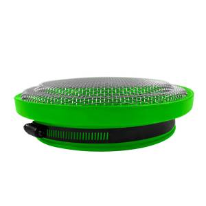 S&B - S&B Turbo Screen 6.0 Inch Lime Green Stainless Steel Mesh W/Stainless Steel Clamp - 77-3008 - Image 5