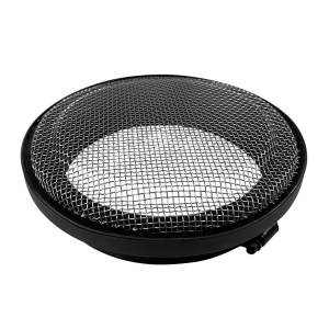 S&B - S&B Turbo Screen 6.0 Inch Black Stainless Steel Mesh W/Stainless Steel Clamp - 77-3002 - Image 1