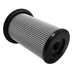 S&B Air Filter For Intake Kits 75-5137 / 75-5137D Dry Extendable White - KF-1077D
