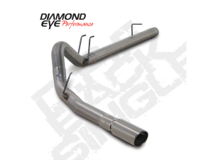 Diamond Eye Performance Filter Back Exhaust For 08-10 Ford F250/F350 Superduty 6.4L Powerstroke 4 inch Single Pass Stainless - K4360S