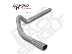 Diamond Eye Performance Filter Back Exhaust For 08-10 Ford F250/F350 Superduty 6.4L Powerstroke 4 Inch Aluminized - K4360A