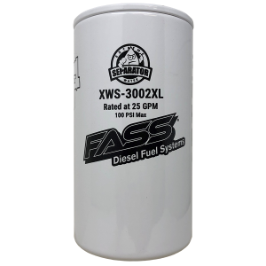 FASS XWS-3002XL Extended Length Extreme Water Separator - XWS-3002-XL