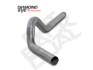 Diamond Eye Performance DPF Back Exhaust For 6.7L Cummins 4 Inch Single Passenger Side Stainless Diesel - K5256S