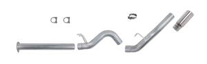 Diamond Eye Performance - Diamond Eye Performance Filter Back Exhaust For 11-14 Ford F250/F350 Superduty 6.7L 4 Inch Single Pass Aluminized - K4376A - Image 3