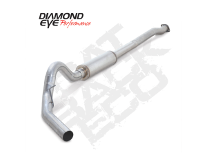 Diamond Eye Performance Cat Back Exhaust For 3.5L Eco-Boost Engine 3.5 Inch Single In Single Out Passenger Side Aluminized - K3332A